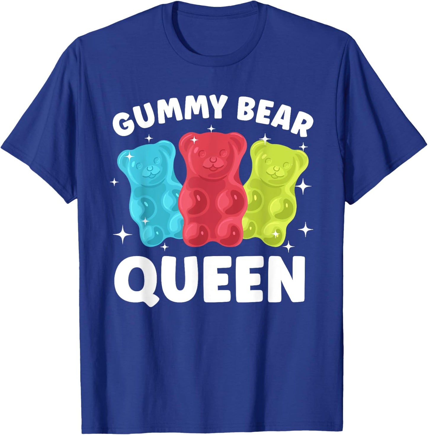 Cute Gummy Bear Art Girls Gummy Bear Lover Gummies T-Shirt - T-Shirt | Royal