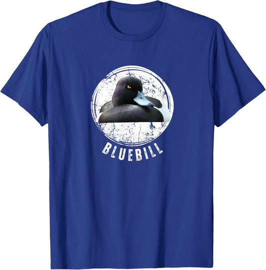 Duck Hunting Shirt Bluebill Scaup Diver Duck Hunting T-Shirt - T-Shirt | Royal
