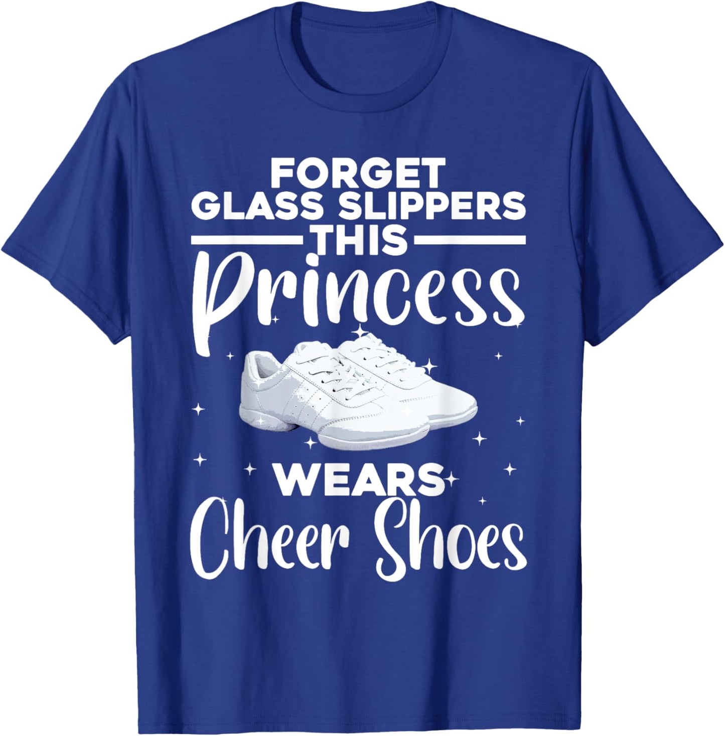 Funny Cheerleader Design for Girls Women Cheerleading Lovers Small T-Shirt - T-Shirt | Royal