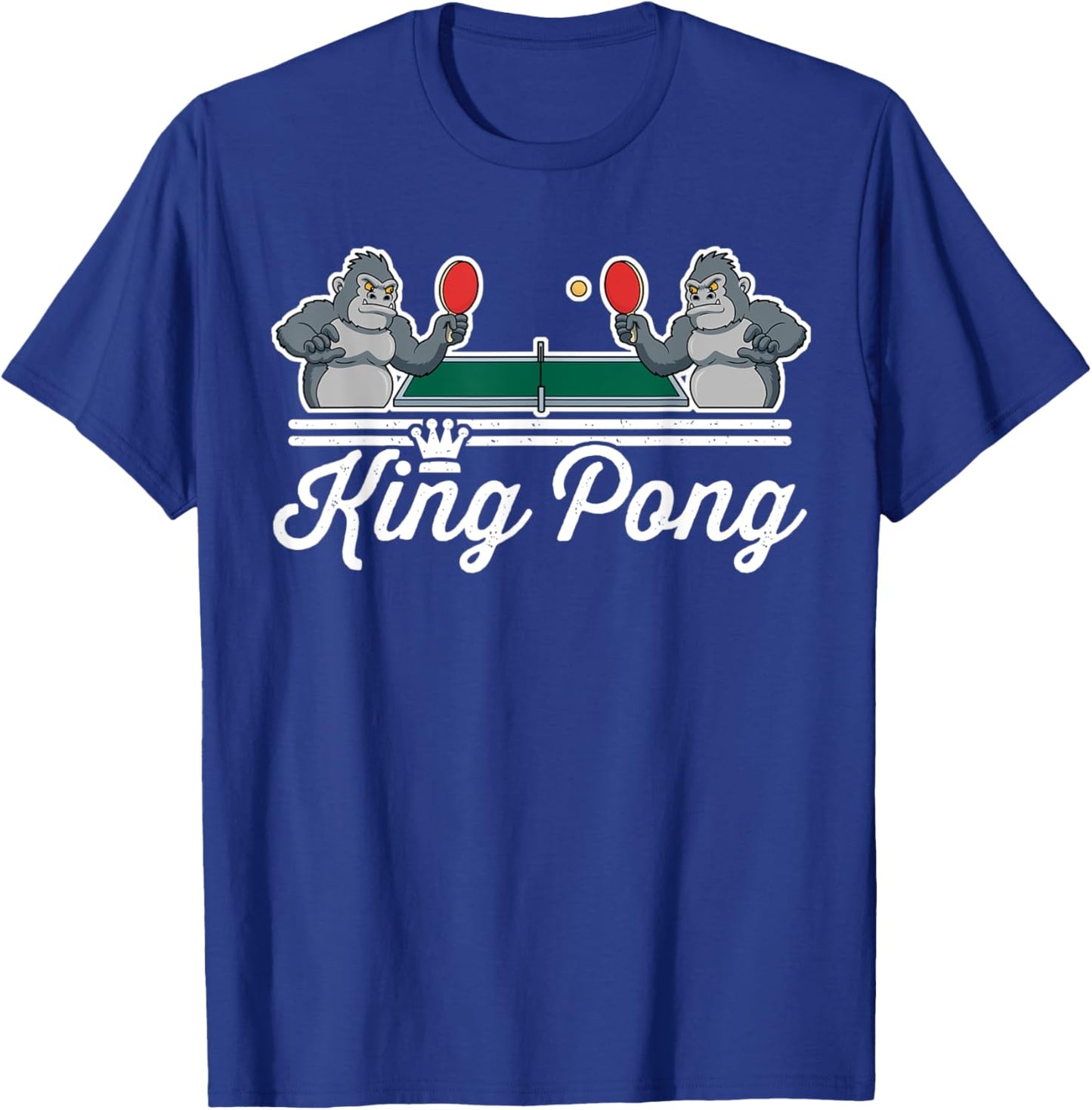 King Pong T-Shirt - T-Shirt | Royal