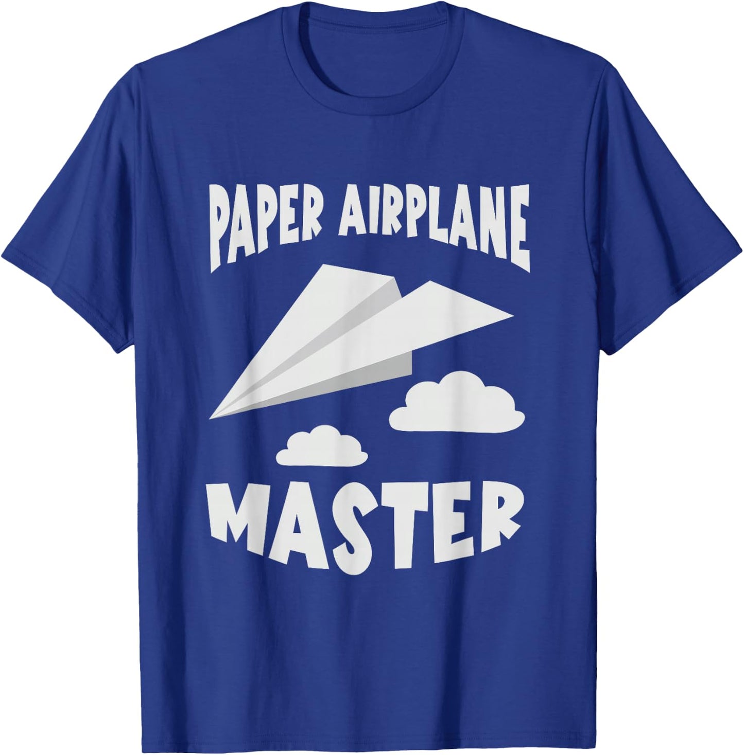 Paper Airplane Master Paper Plane Aviation Aircraft T-Shirt - T-Shirt | Royal