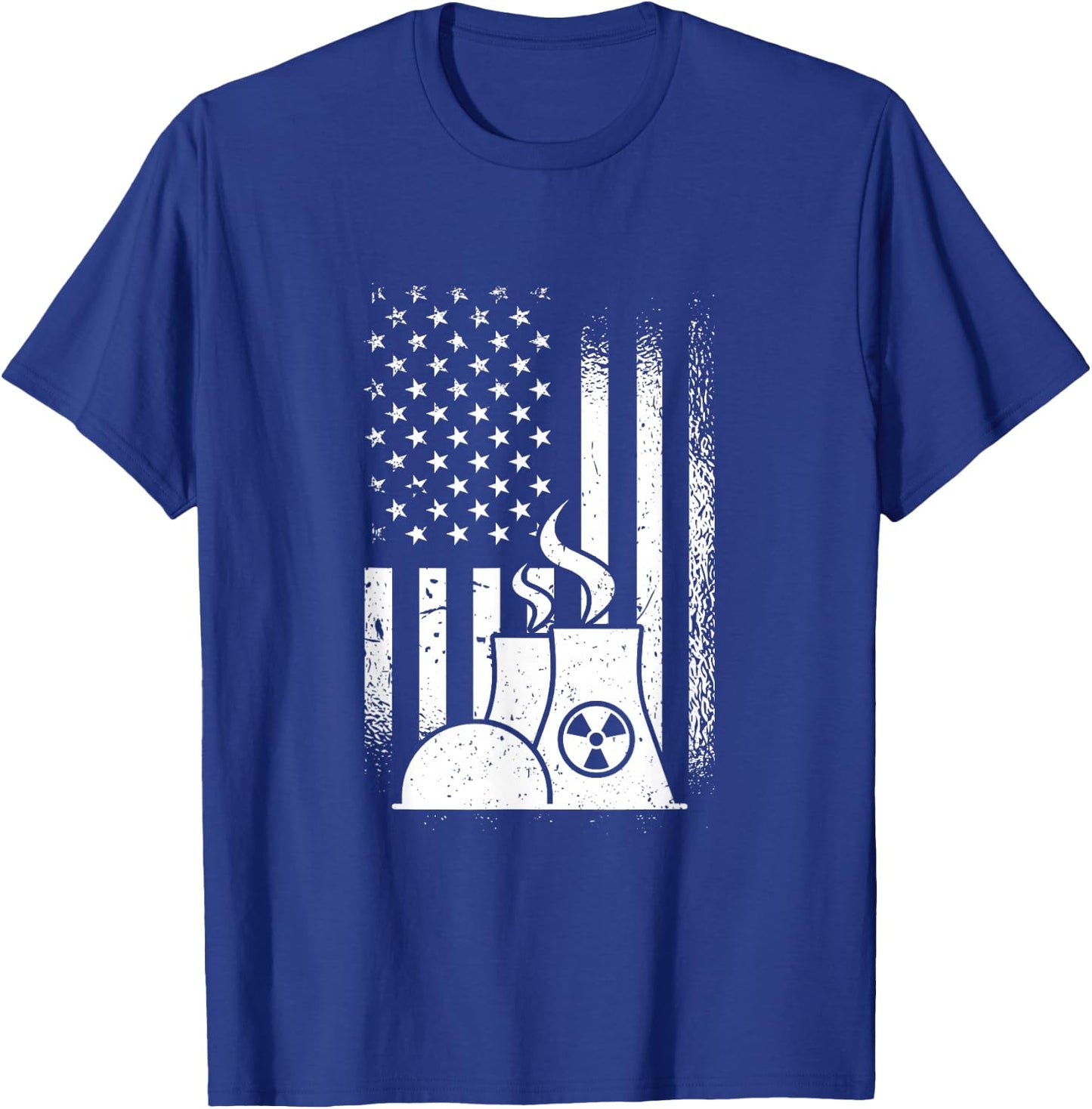 American Nuclear Plant Worker T-Shirt - T-Shirt | Royal