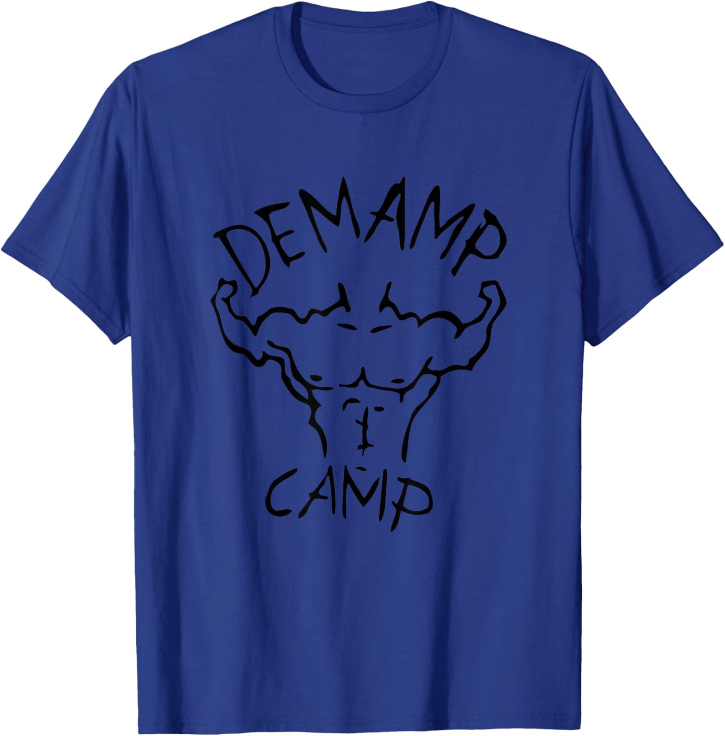 Demamp Camp Workout lover, bodybuilding T-Shirt - T-Shirt | Royal