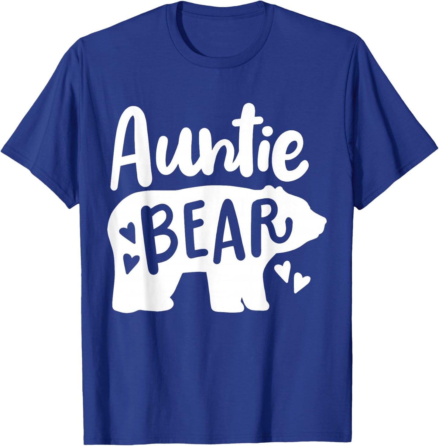 Auntie Aunt Auntie Bear T-Shirt - T-Shirt | Royal
