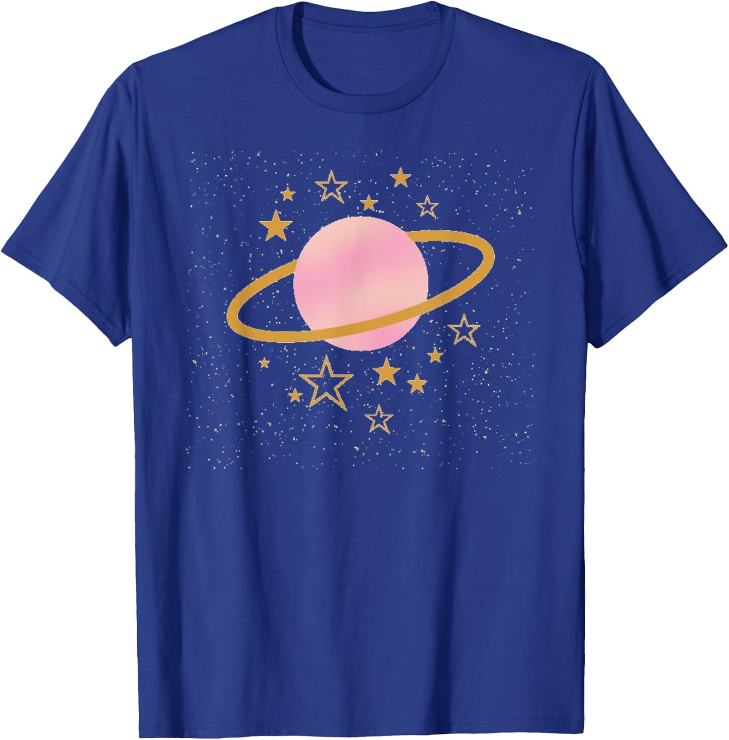 Saturn - Solar System T-Shirt - T-Shirt | Royal