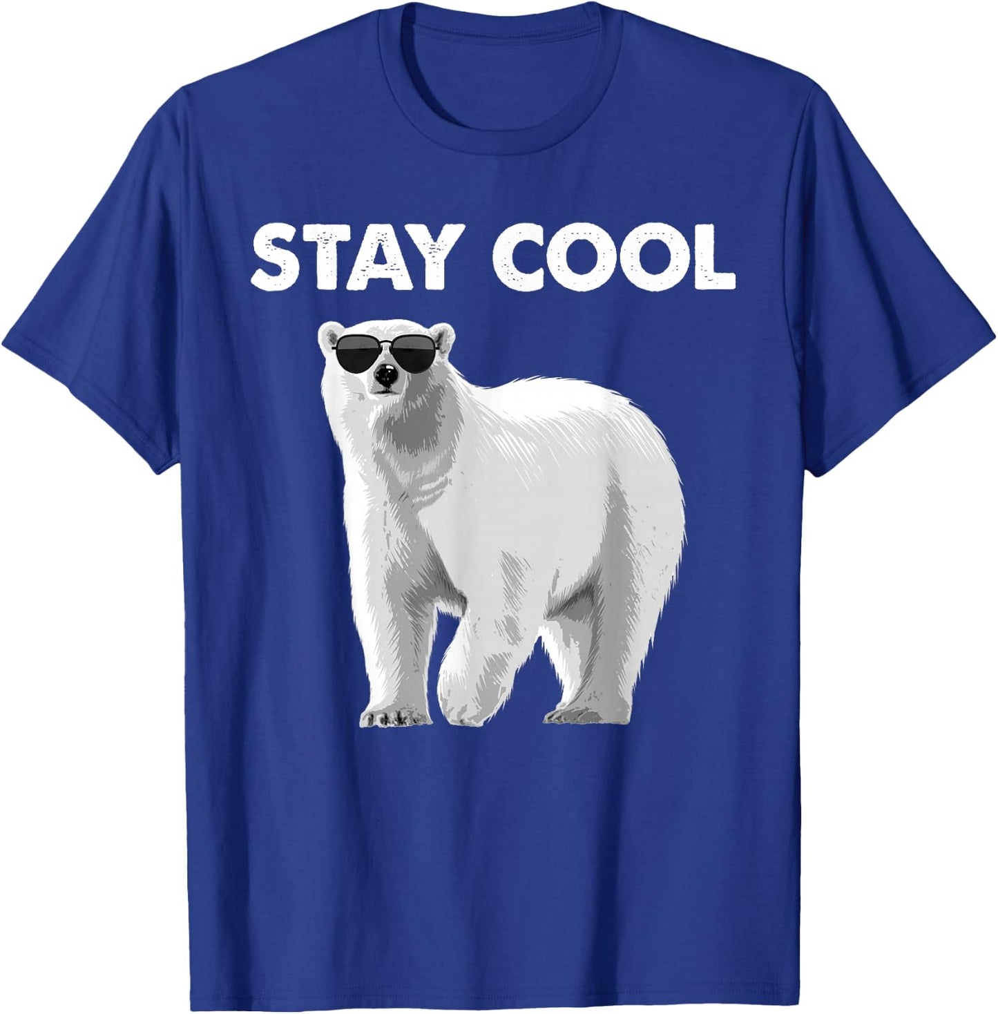 Cool Polar Bear Design Women Kids Polar Bear Lover T-Shirt - T-Shirt | Royal