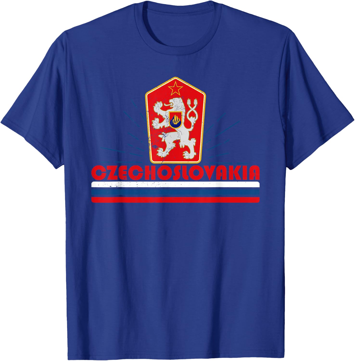 Czechoslovakia Czech Slovak central Europe communist T-Shirt - T-Shirt | Royal