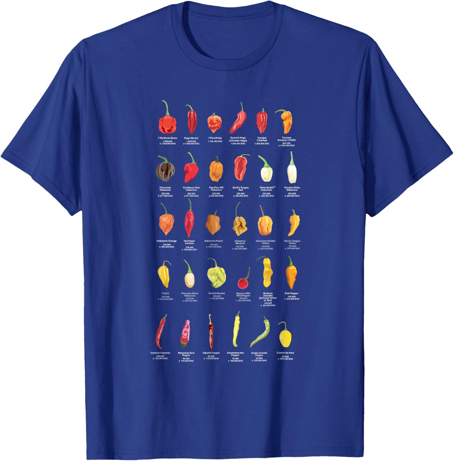 Chili Design for a Chili lover T-Shirt - T-Shirt | Royal