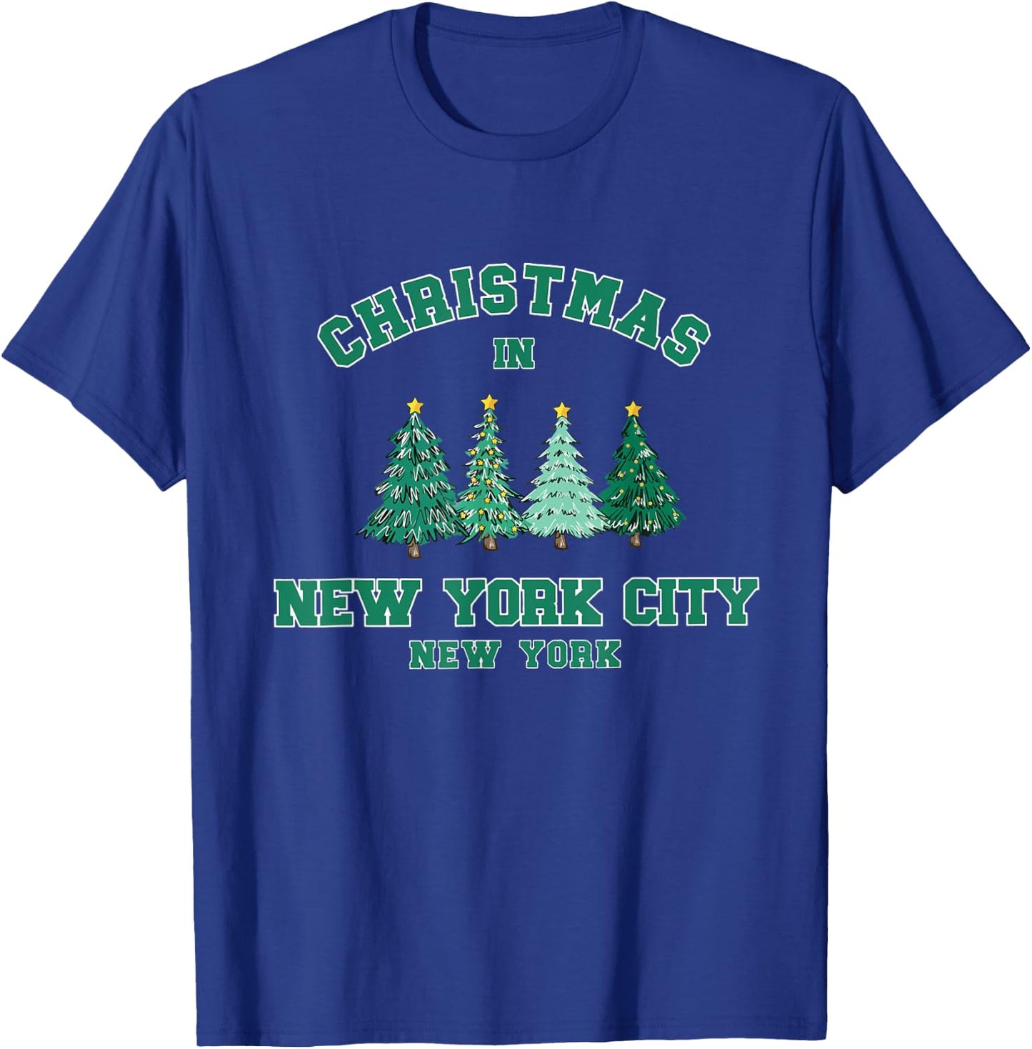 New York City Christmas Trip T-Shirt - T-Shirt | Royal