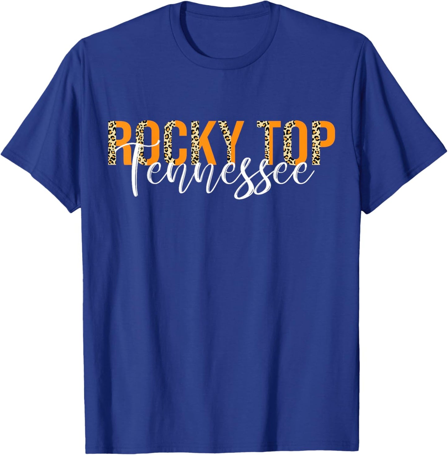 Rocky Top Tennessee Leopard T-Shirt - T-Shirt | Royal