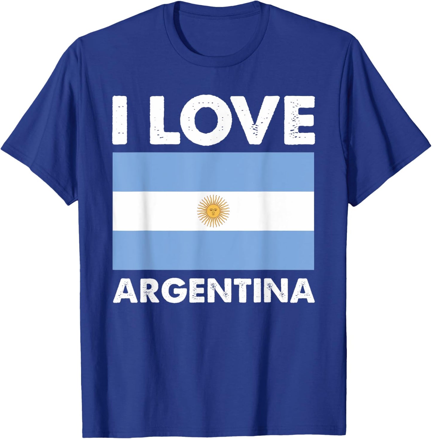 I Love Argentina I Heart Argentina Family Travel Argentina T-Shirt - T-Shirt | Royal