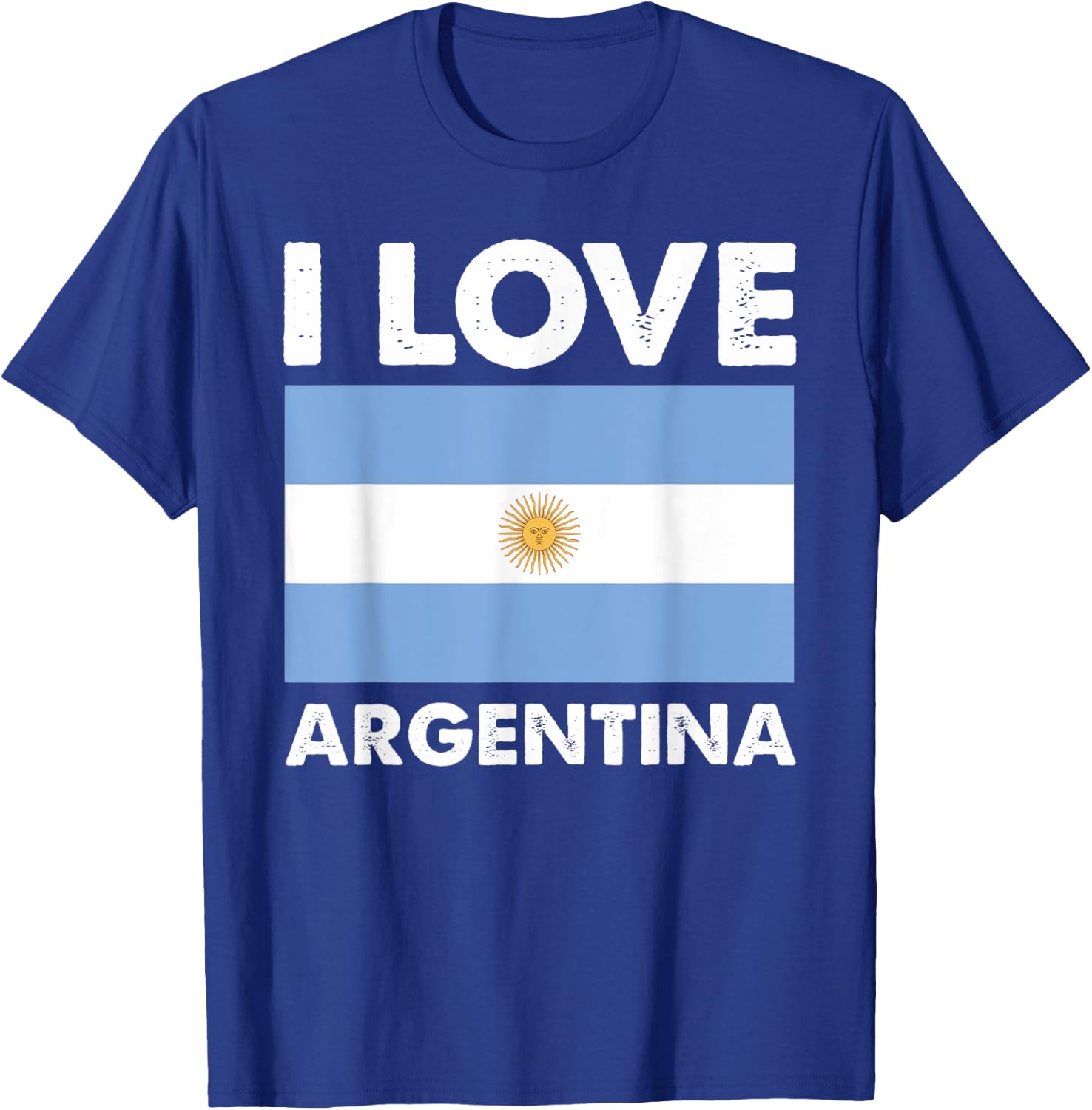 I Love Argentina I Heart Argentina Family Travel Argentina T-Shirt - T-Shirt | Royal