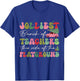 Jolliest Bunch of Teachers This Side of The Playground X-mas T-Shirt - T-Shirt | Royal