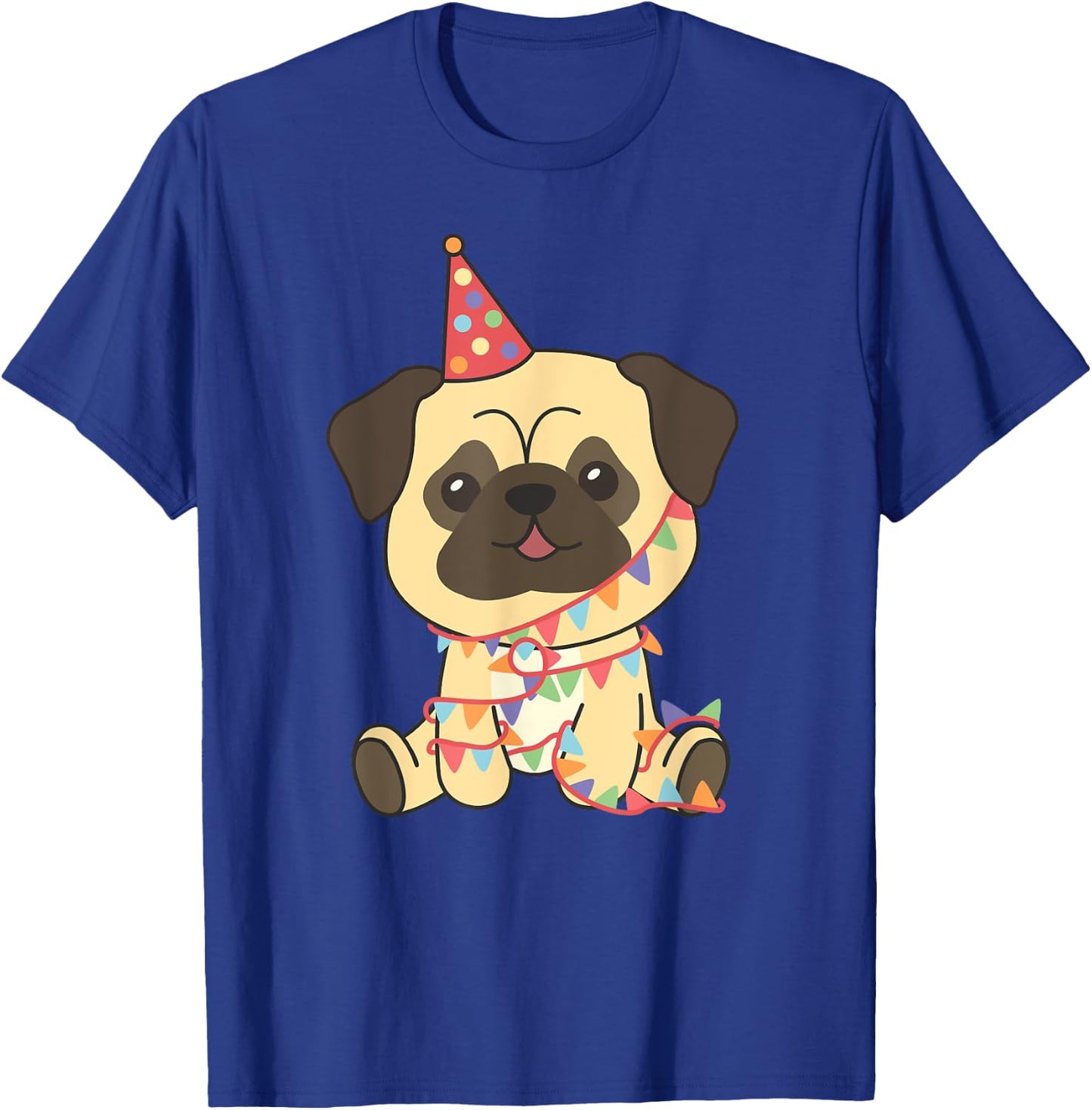 Birthday Pug For Children A Birthday Pug T-Shirt - T-Shirt | Royal