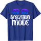 Baecation Mode Funny Couples Vacation Trip 2025 Beach Trip T-Shirt - T-Shirt | Royal