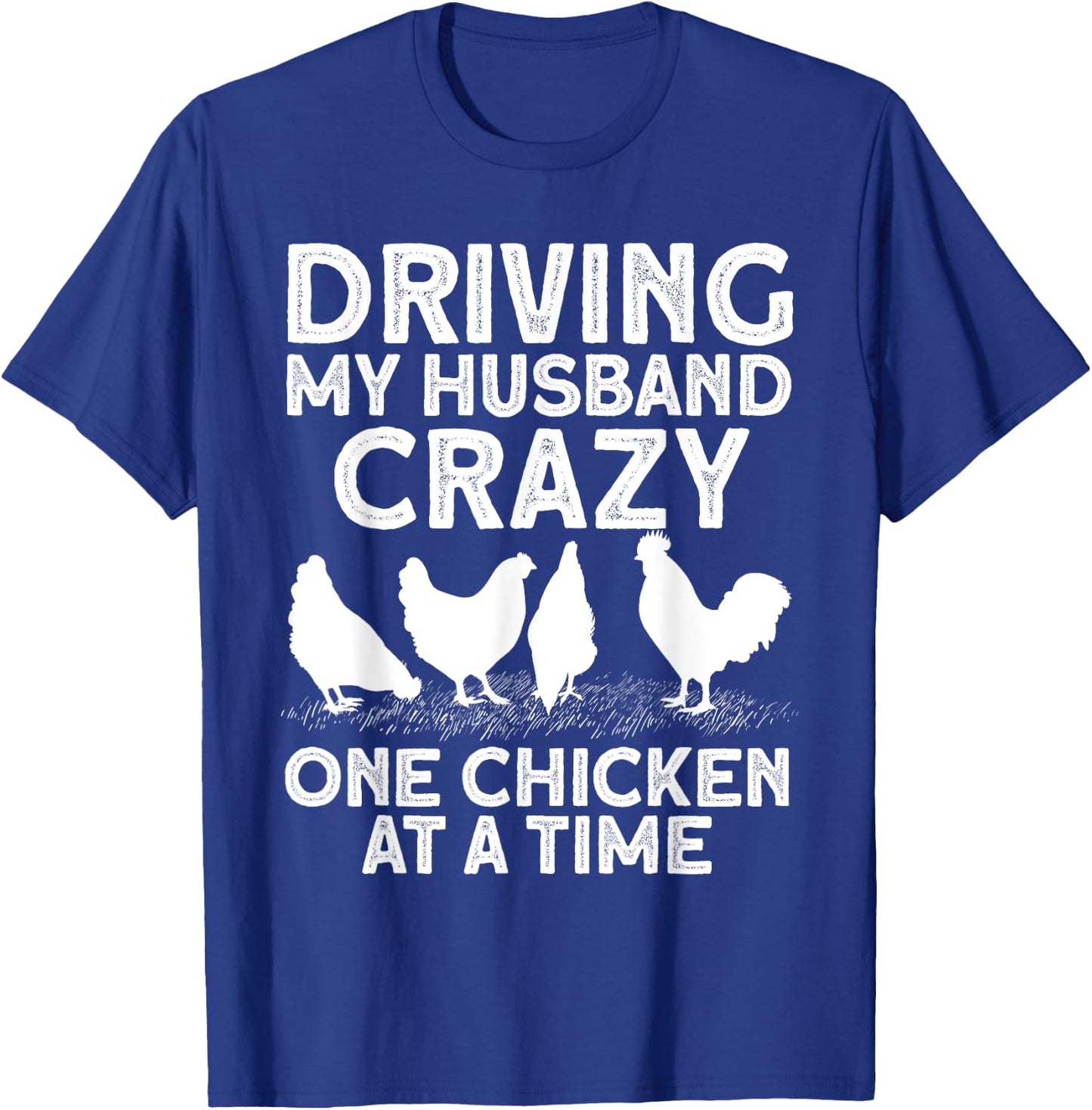 Funny Chicken Art Mom Chicken Lady Chicken Farmer T-Shirt - T-Shirt | Royal