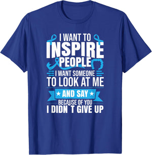 Colon Cancer Warrior T-Shirt - T-Shirt | Royal