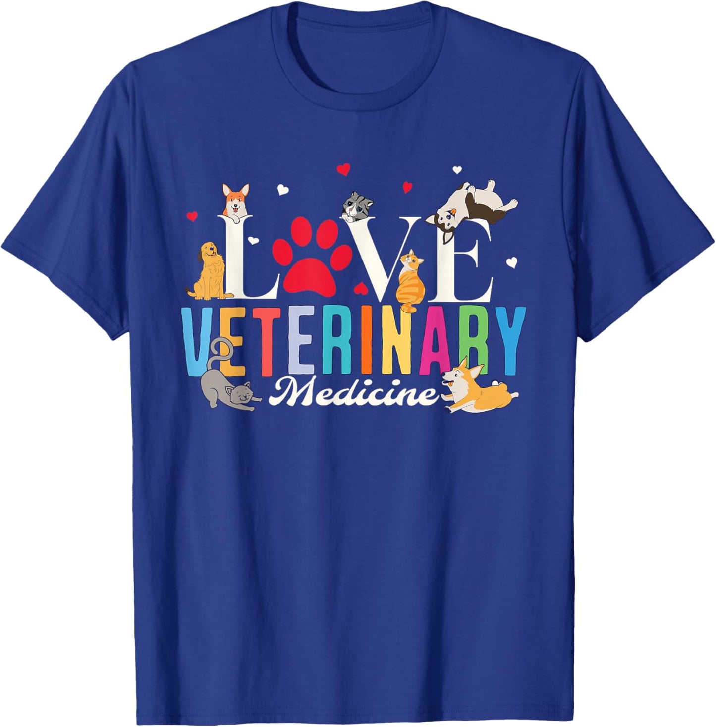 Vet tech Gift, Veterinary Technician Gift Appreciation Day T-Shirt - T-Shirt | Royal
