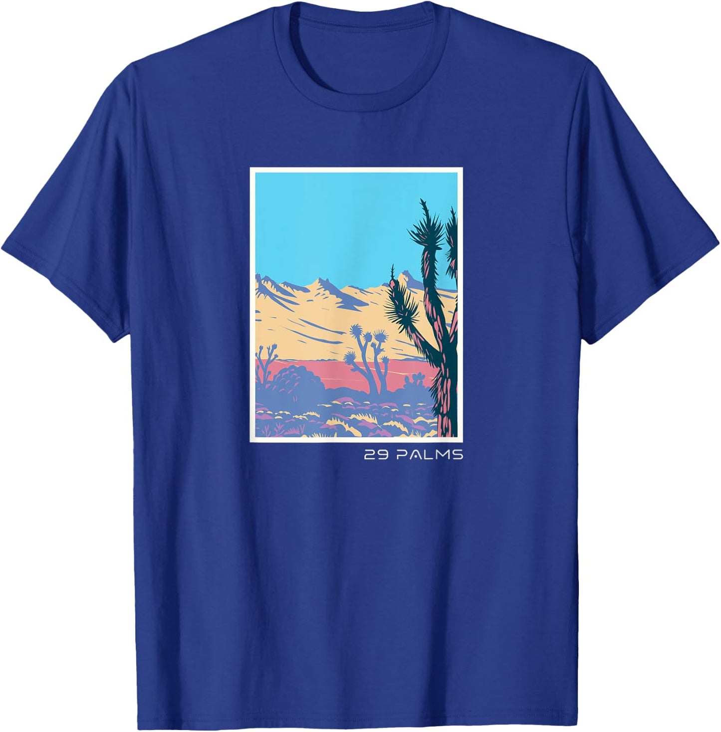 29 Palms Desert City California T-Shirt - T-Shirt | Royal