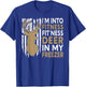 Funny I'm Into Fitness Fit'Ness Deer In My Freezer Deer T-Shirt - T-Shirt | Royal