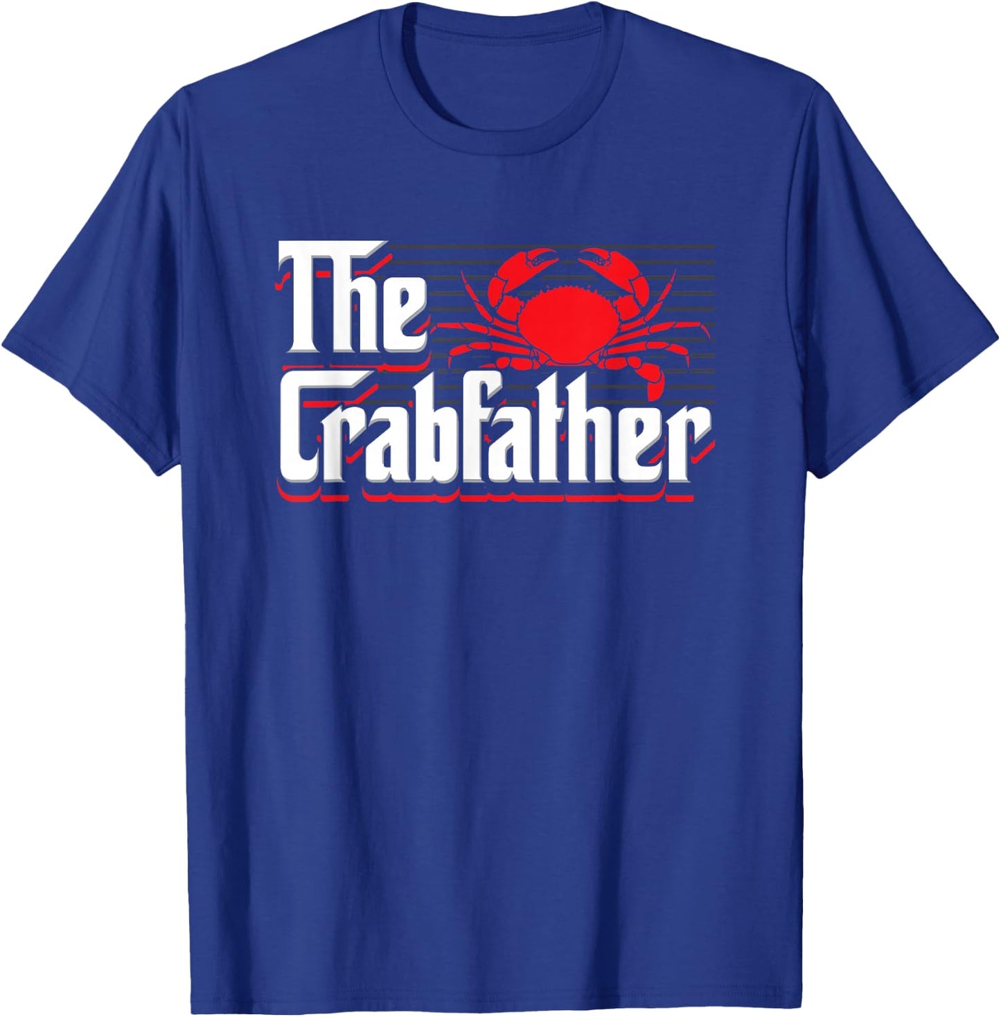 The Crabfather Funny Crawfish T-Shirt - T-Shirt | Royal