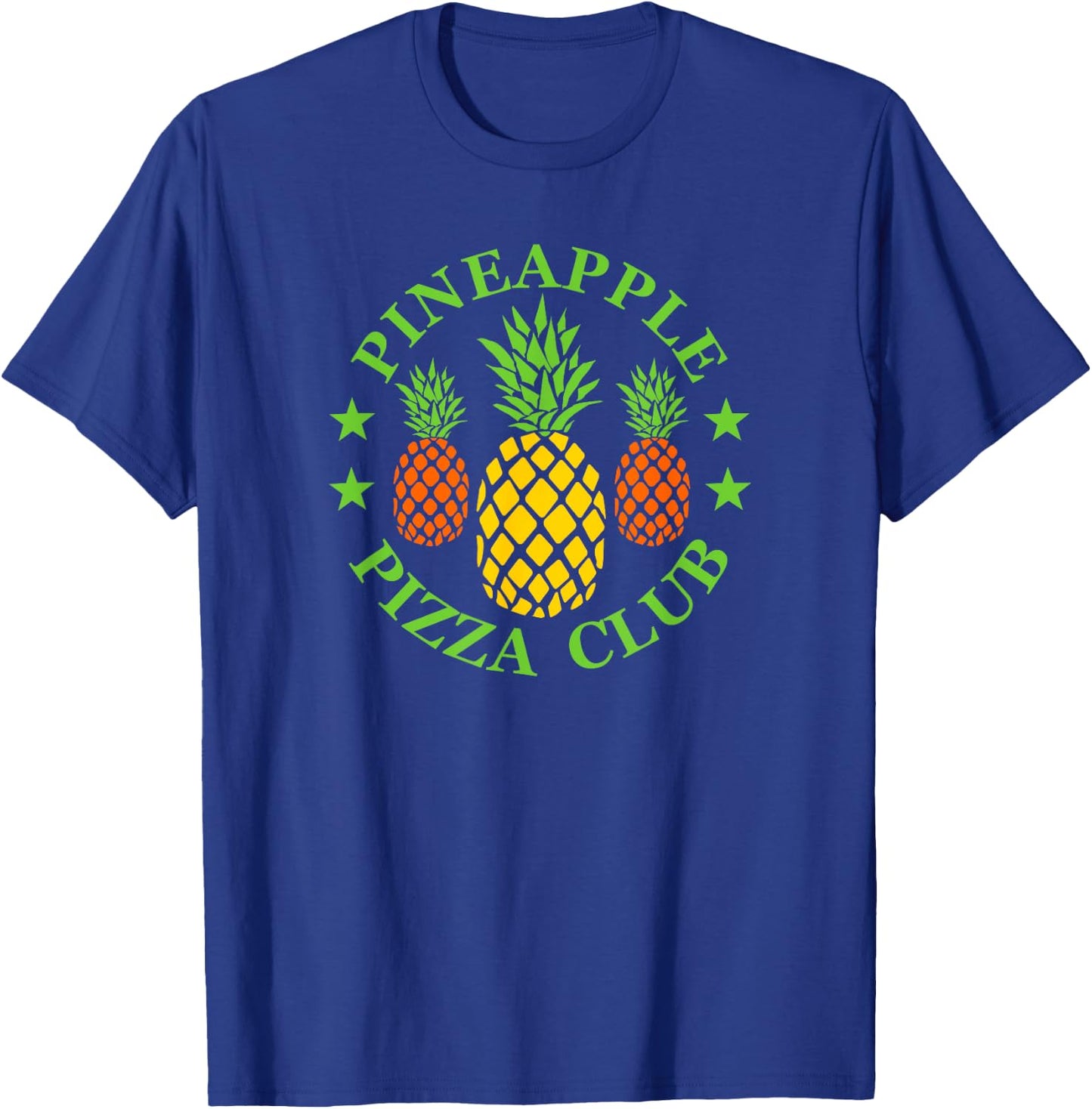 Pineapple Pizza Club T-Shirt - T-Shirt | Royal