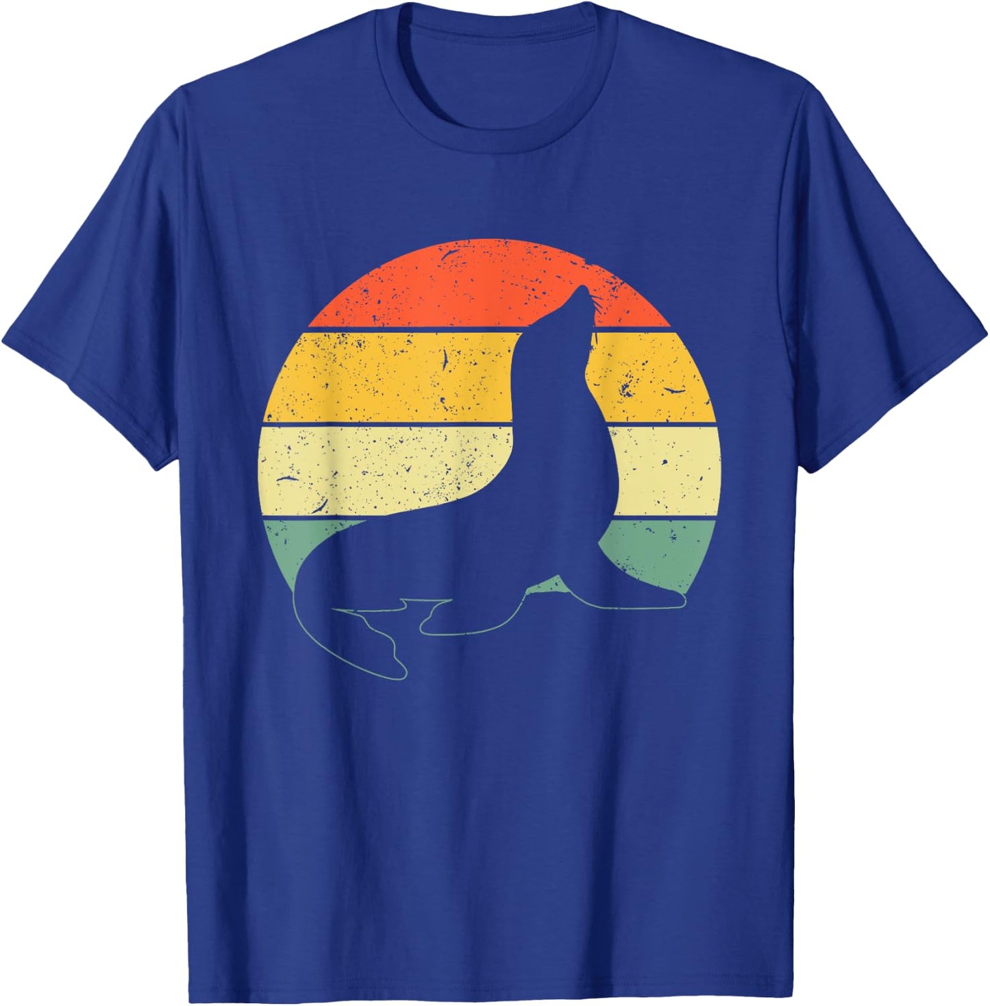 Cute Seal Women Kids Pinniped Sea Lion Seal Animal T-Shirt - T-Shirt | Royal