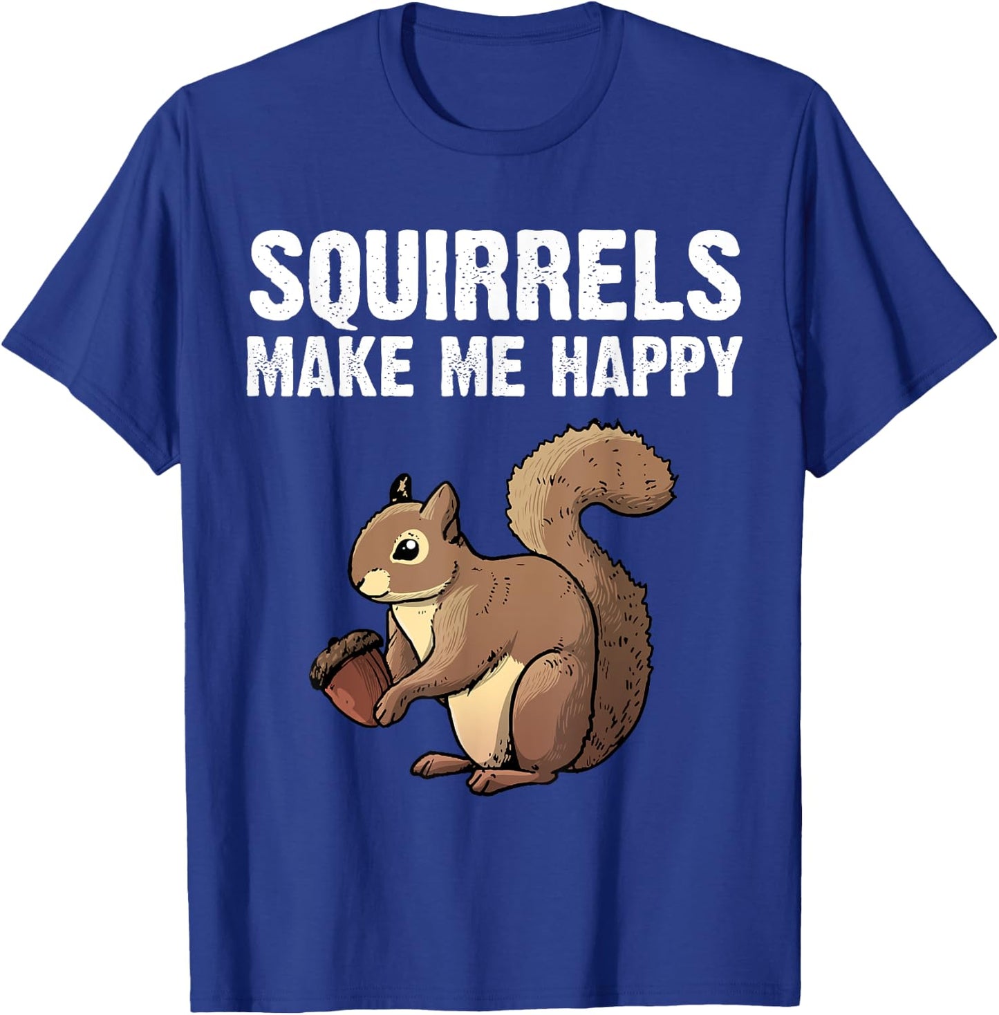 Funny Squirrel Designs Women Kids Chipmunk Lovers T-Shirt - T-Shirt | Royal