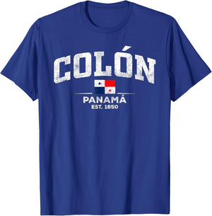 Colon Panama T-Shirt - T-Shirt | Royal