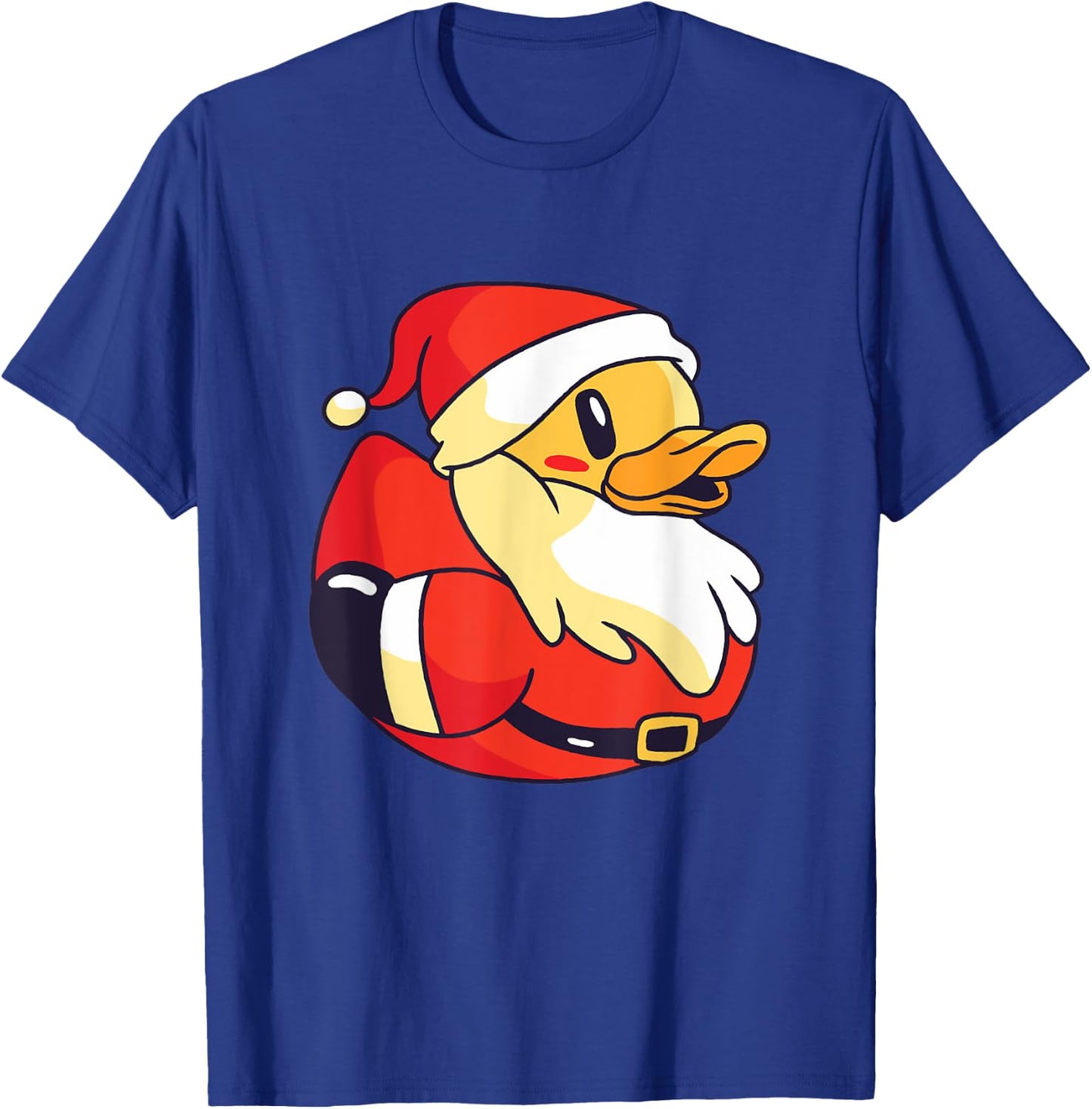 Santa Rubber Duck Rubber Ducky Xmas Quack Duckling Christmas T-Shirt - T-Shirt | Royal