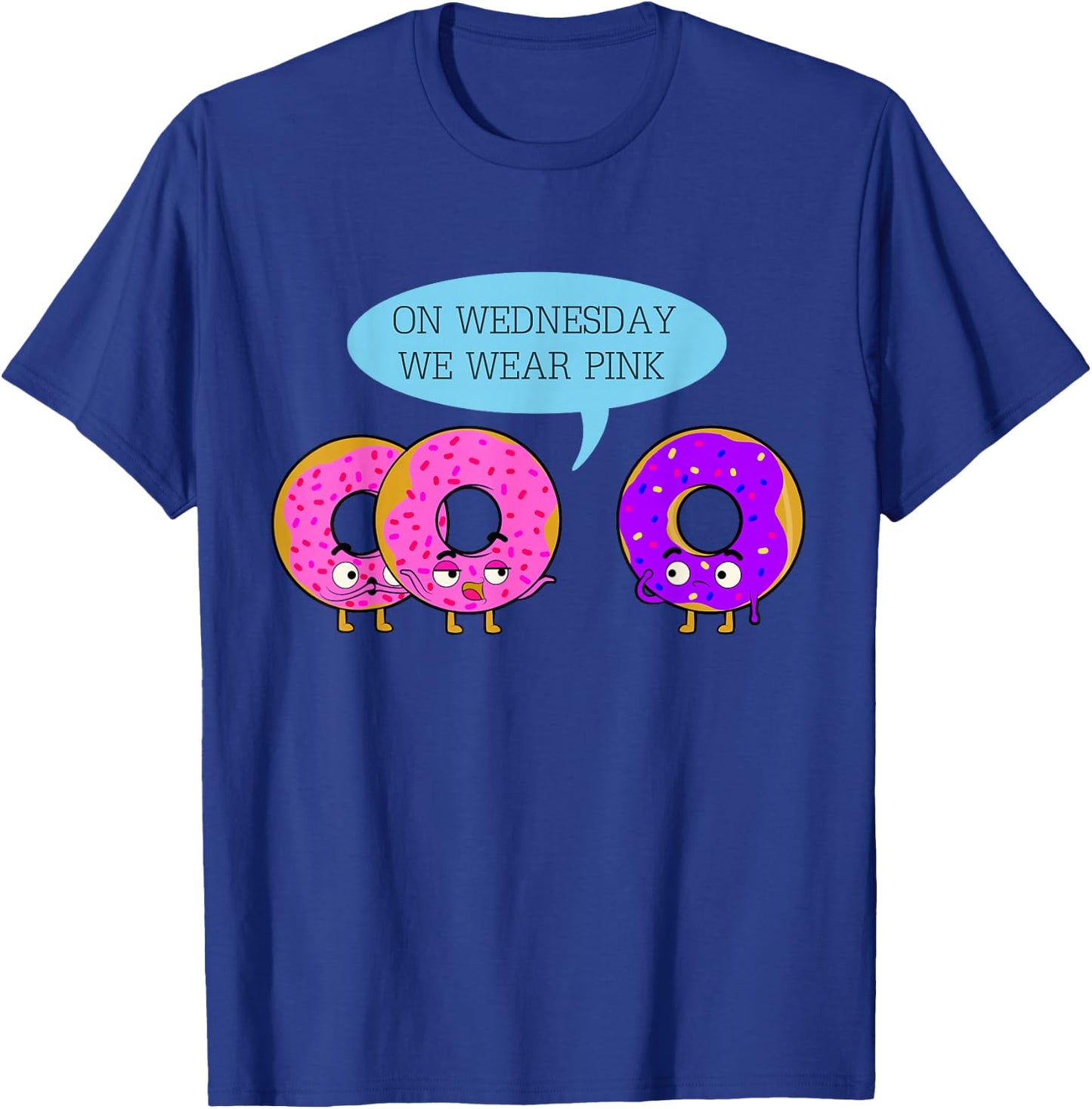 On Wednesday We Wear Pink T-Shirt - T-Shirt | Royal