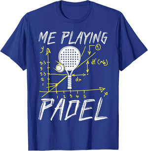 Me Playing Padel | Padel Tennis Funny Padel T-Shirt - T-Shirt | Royal