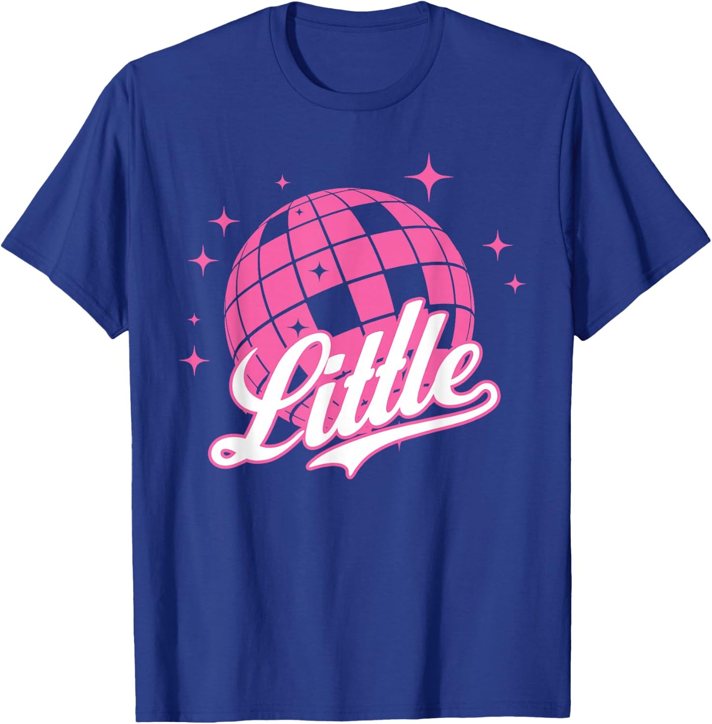 Disco Ball Retro Little/Big ERA Sorority Reveal Retro T-Shirt - T-Shirt | Royal