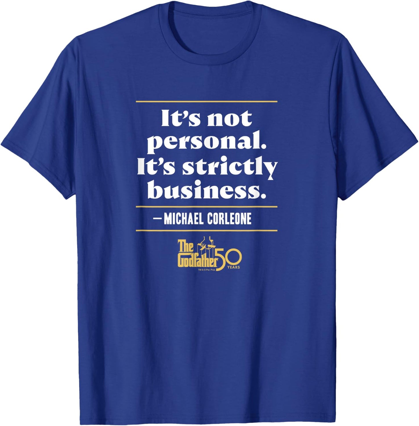 The Godfather - It's Not Personal T-Shirt - T-Shirt | Royal