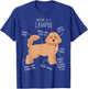 Cavapoo Dog Anatomy, Cute Funny Tan Cavoodle Pet Mom Dog Dad T-Shirt - T-Shirt | Royal