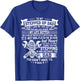 Mechanic stepdad fathers day birthday gifts step dad men T-Shirt - T-Shirt | Royal