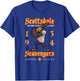 Scottsdale Scavengers Minor League Retro Baseball Team T-Shirt - T-Shirt | Royal