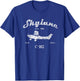 182 Skylane Airplane "Since 1956" Classic Aviation Pilot T-Shirt - T-Shirt | Royal