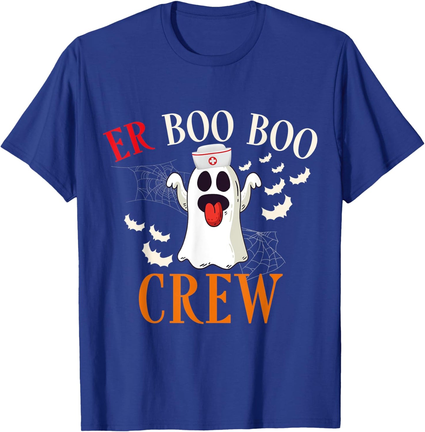 ER Boo Boo Crew Nurse Halloween Costume Matching Squad Women T-Shirt - T-Shirt | Royal