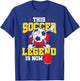 This Soccer Legend Is Now 8 Sports Kids 8th Birthday T-Shirt - T-Shirt | Royal