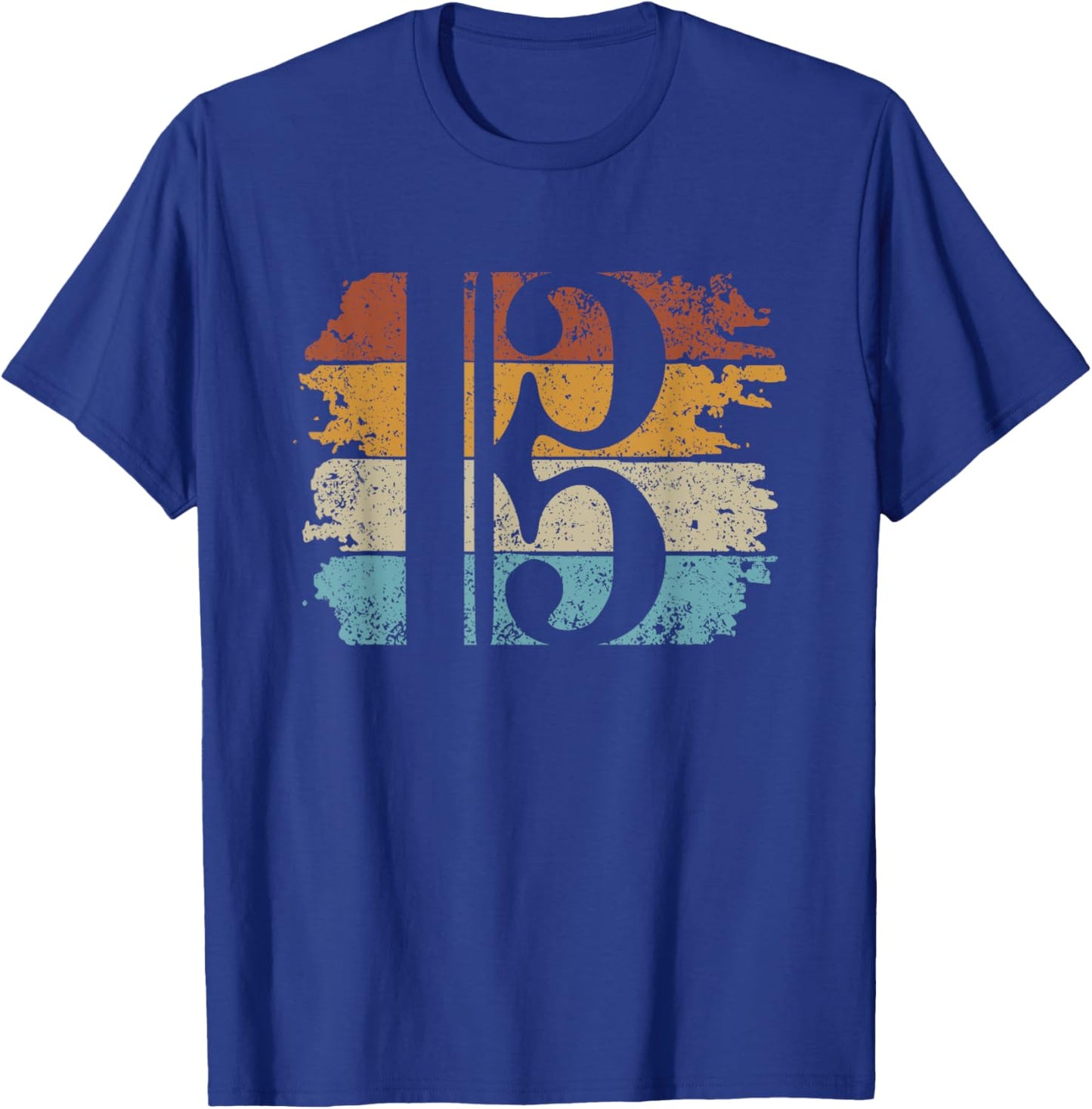 Alto Clef Viola Player Violist T-Shirt - T-Shirt | Royal
