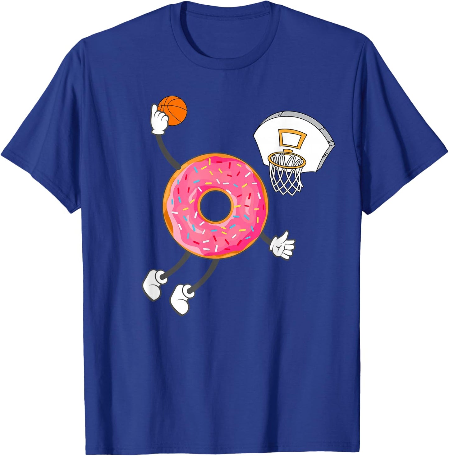 Dunking Donut Hole Food Champ T-Shirt - T-Shirt | Royal