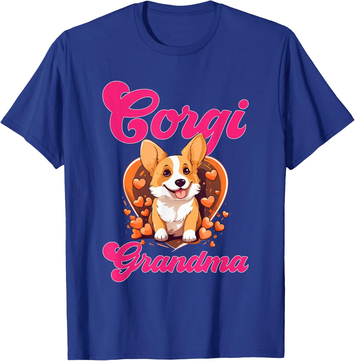 Pembroke Welsh Corgi - Corgi Grandma T-Shirt - T-Shirt | Royal