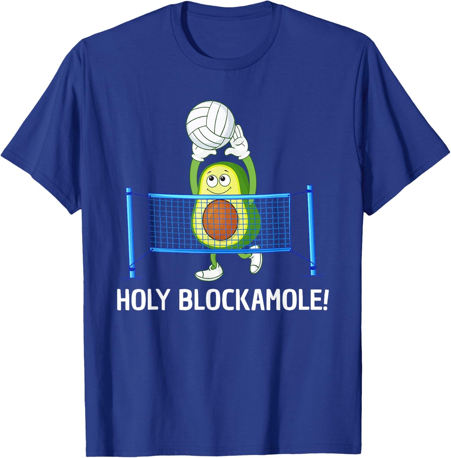 Funny Volleyball Design Women Volleyball Players T-Shirt - T-Shirt | Royal
