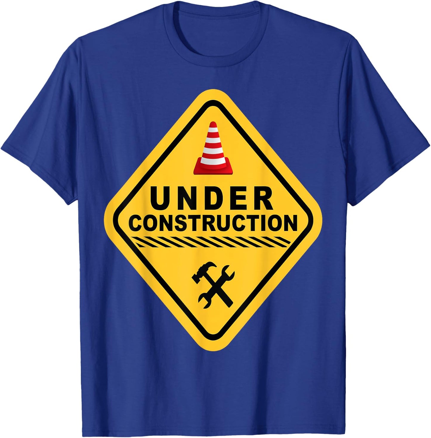 I Am Currently Under Construction T-Shirt - T-Shirt | Royal
