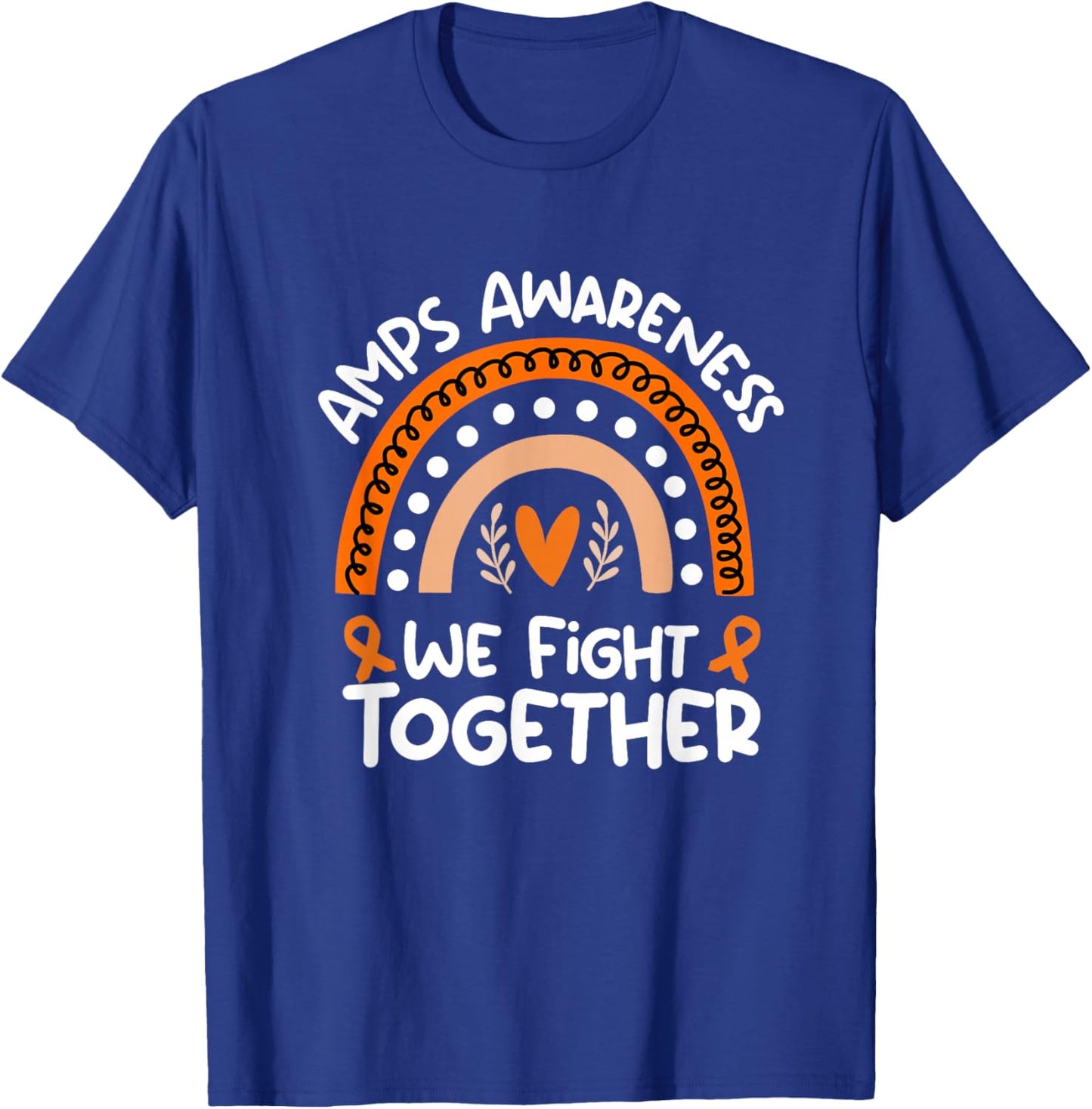 Amplified Musculoskeletal Pain Syndrome Awareness Gear AMPS T-Shirt - T-Shirt | Royal