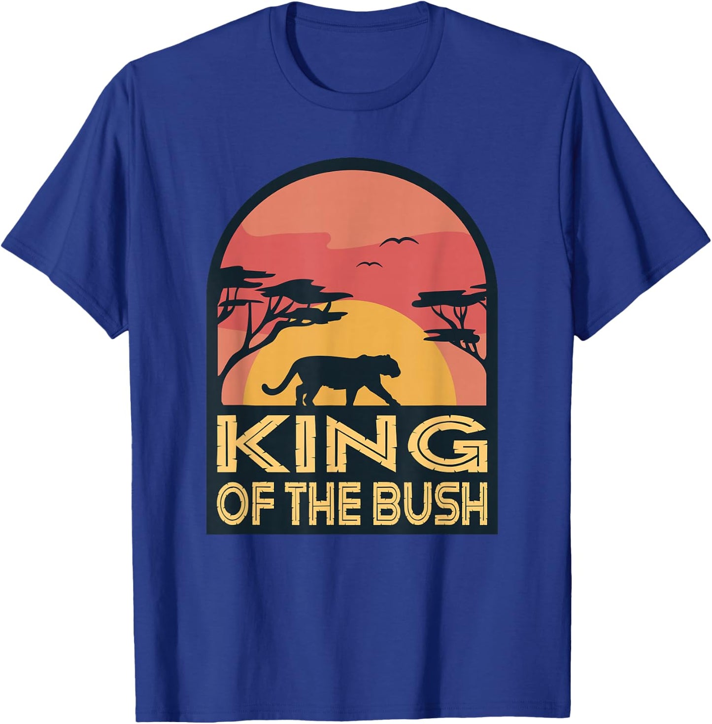 Safari Family Vacation Design For An African Jungle Tour T-Shirt - T-Shirt | Royal