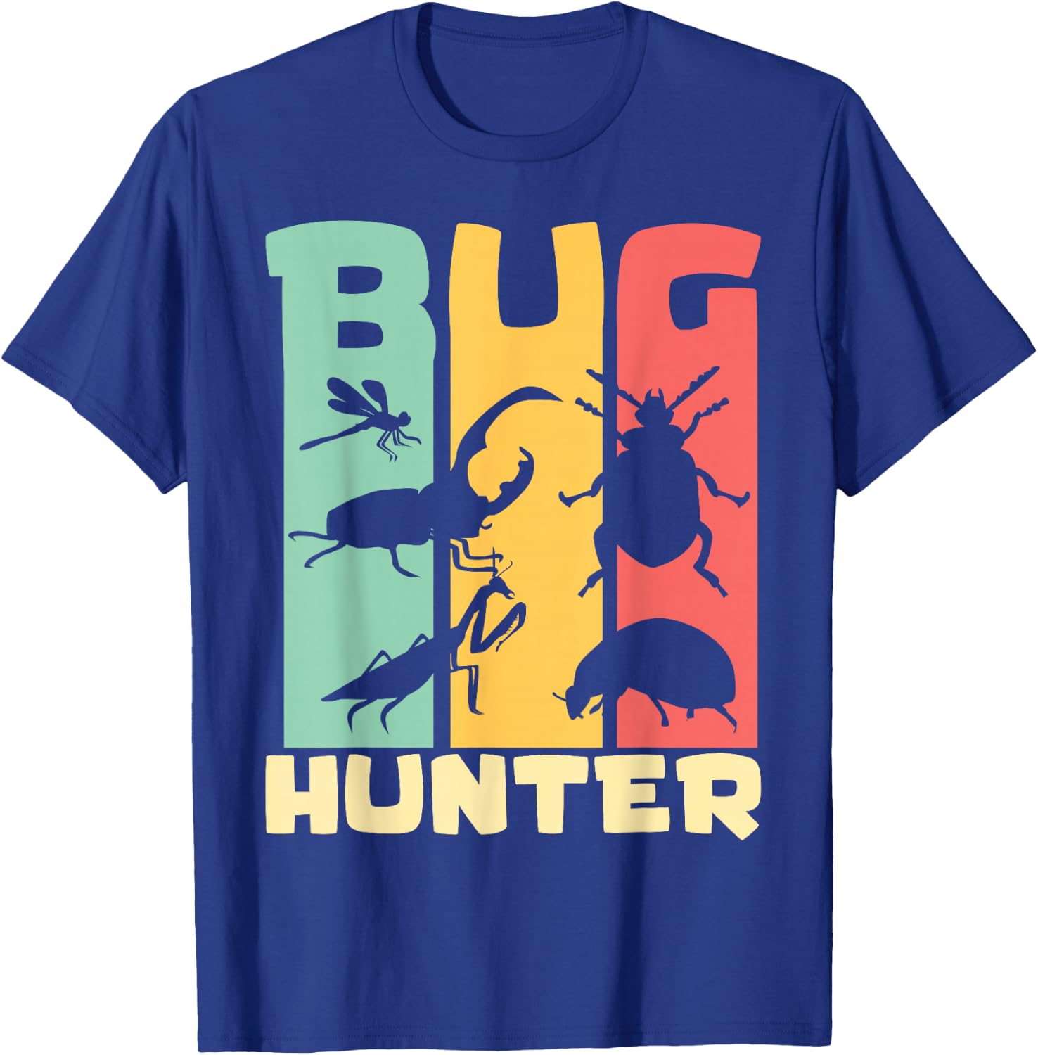 Bug Hunter Entomologist Insects for Boys Girls Kids T-Shirt - T-Shirt | Royal
