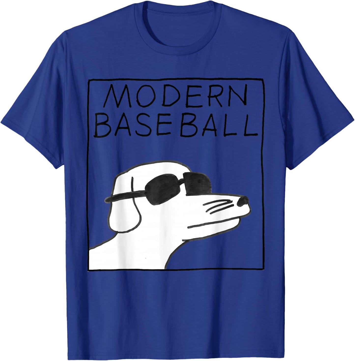 Modern Baseball Logo T-Shirt - T-Shirt | Royal