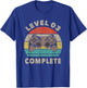 3rd Wedding Anniversary 3 Year Him Her Level 3 Complete T-Shirt - T-Shirt | Royal